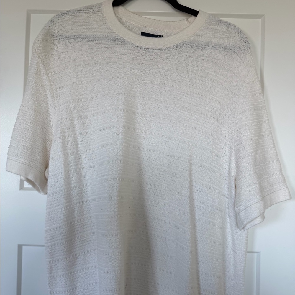 Abercrombie White Knit Top